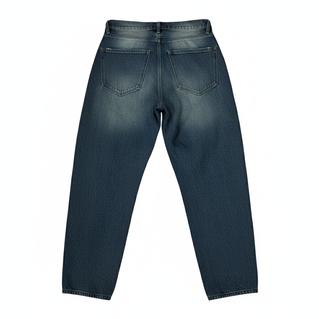 Jean Baggy Fit Azul Petroleo