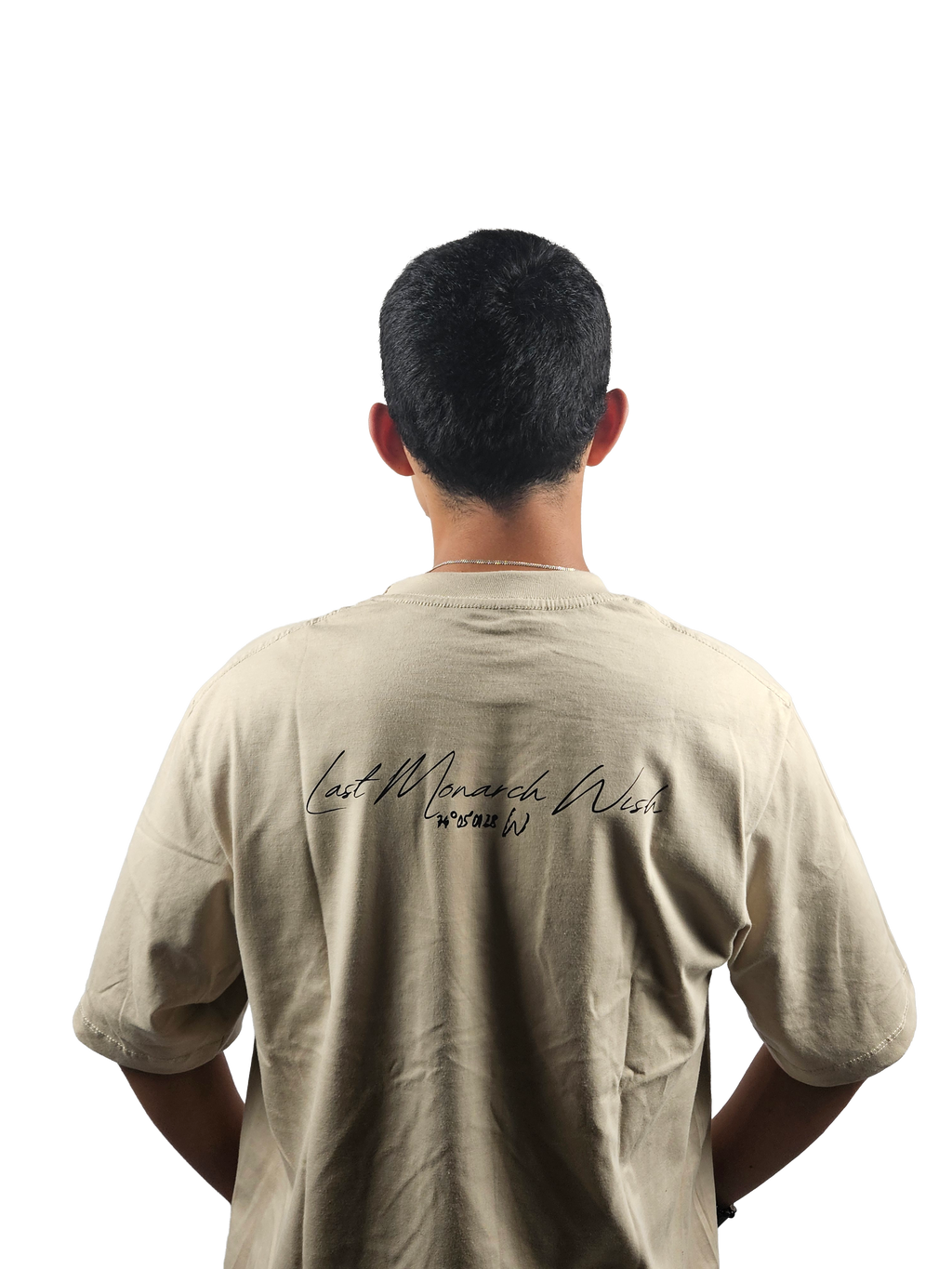 Camiseta Monarch Wish (Beige)