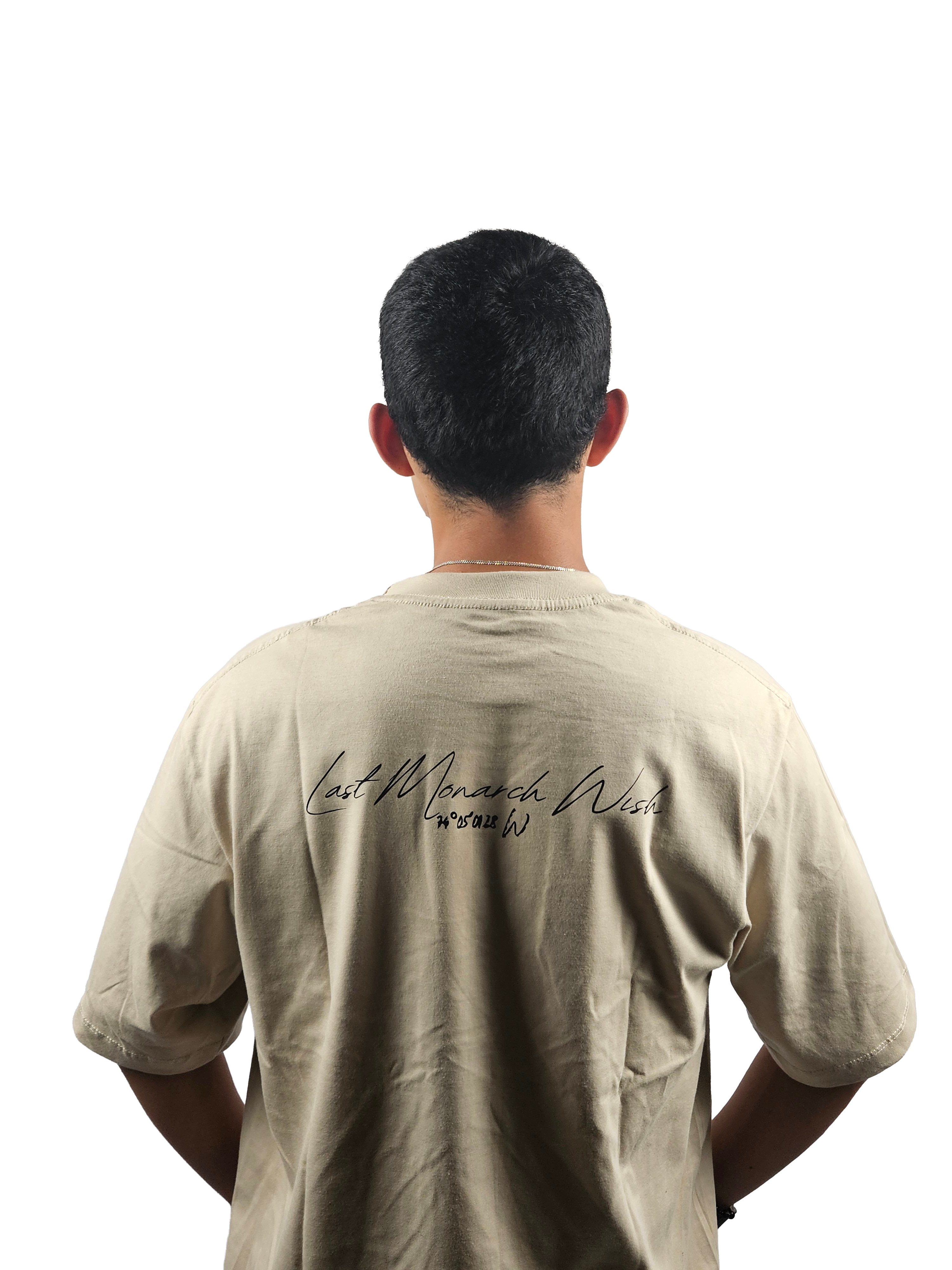 Camiseta Monarch Wish (Beige)