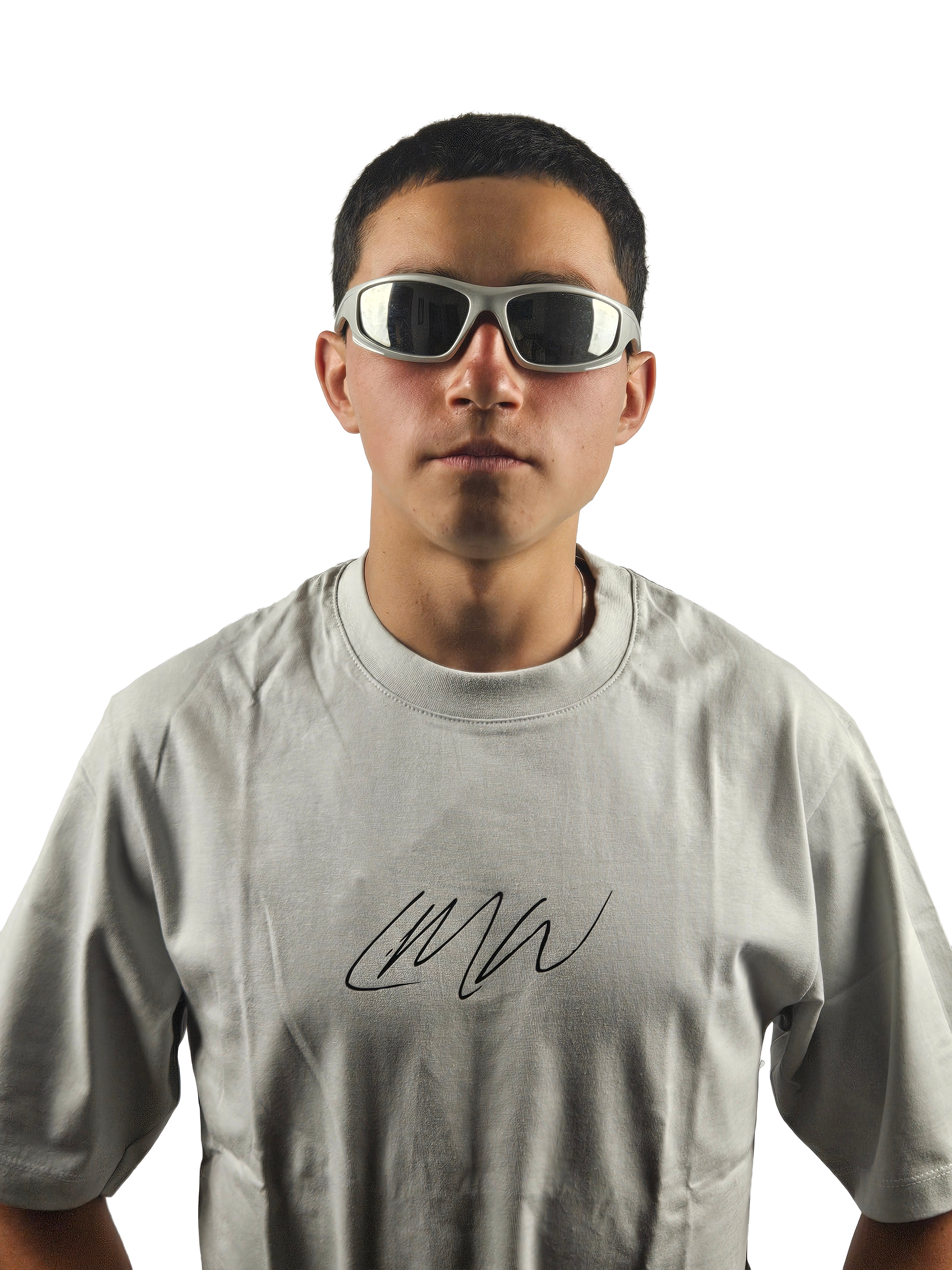 Camiseta Monarch Wish (Gris Claro)