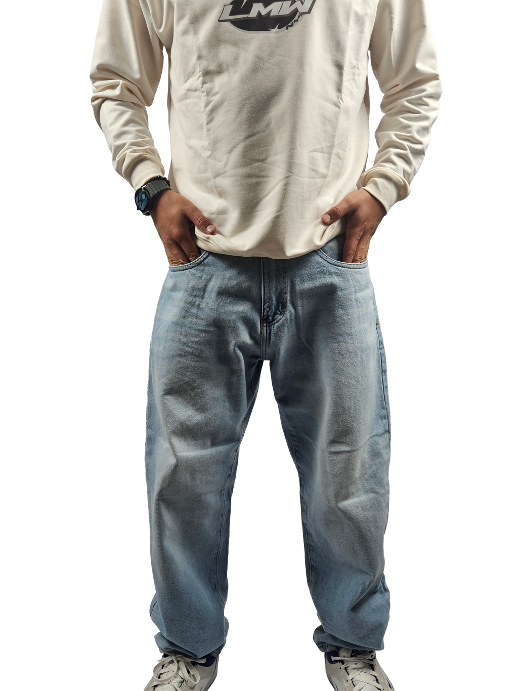 Jean Baggy Fit Azul