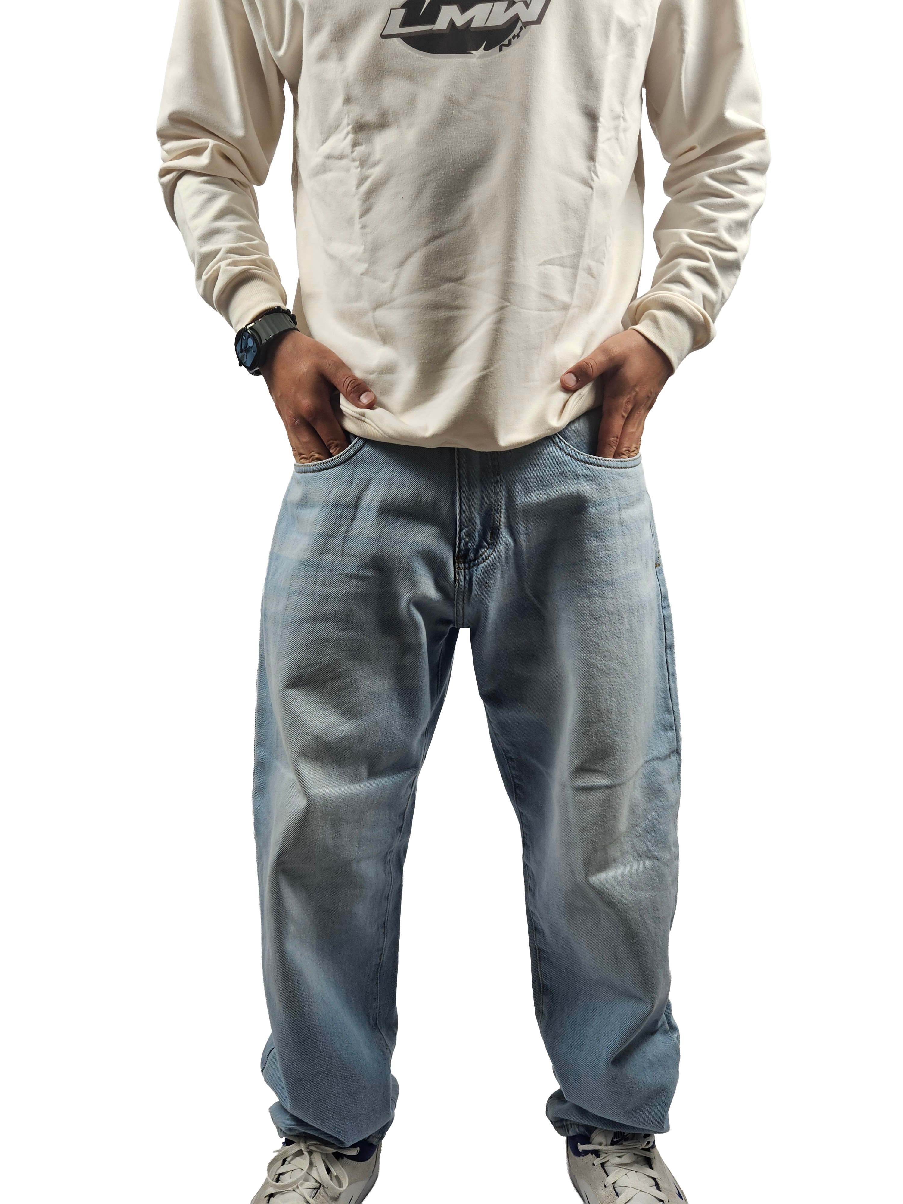 Jean Baggy Fit Azul