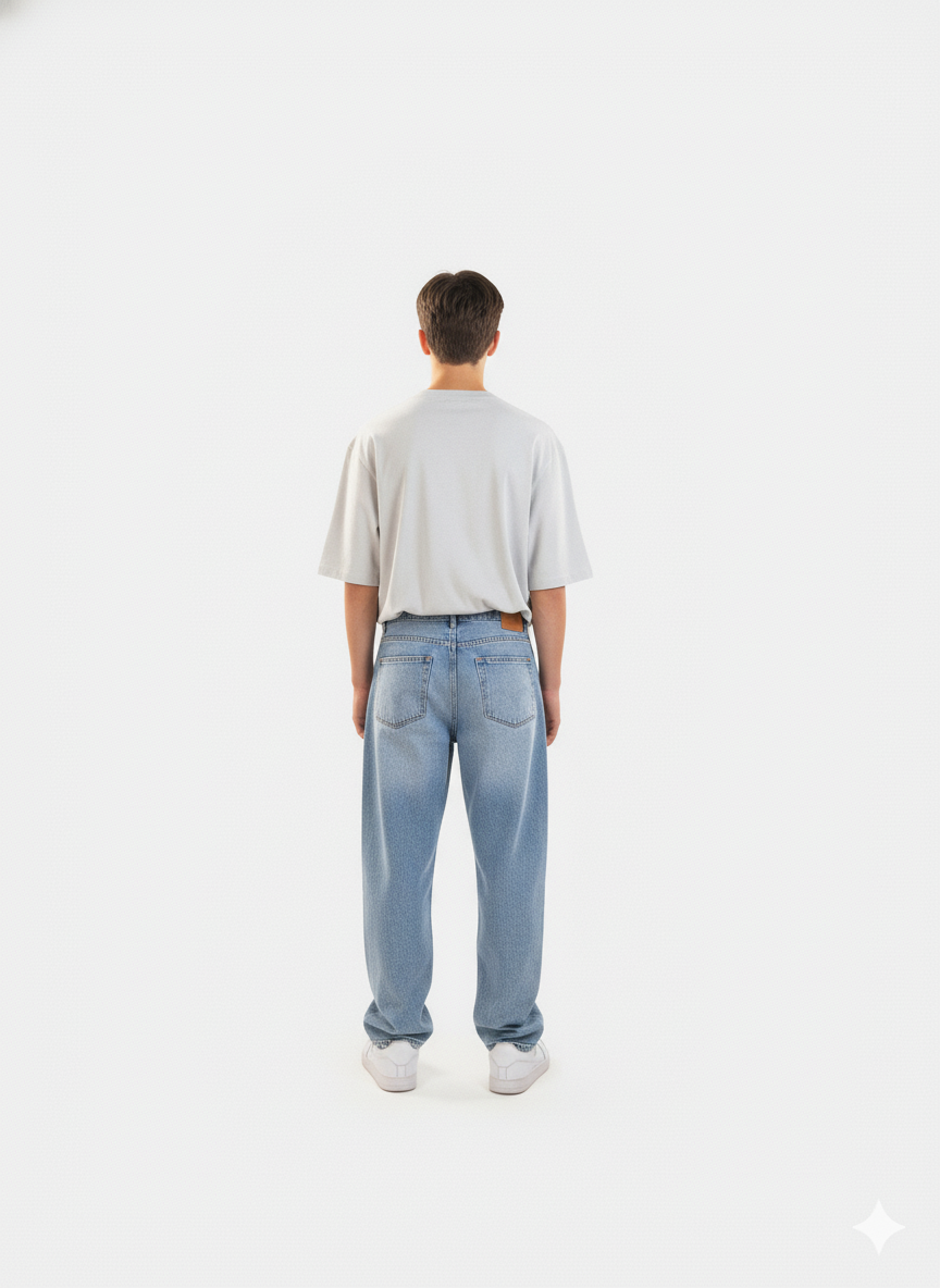 Jean Baggy Fit Azul