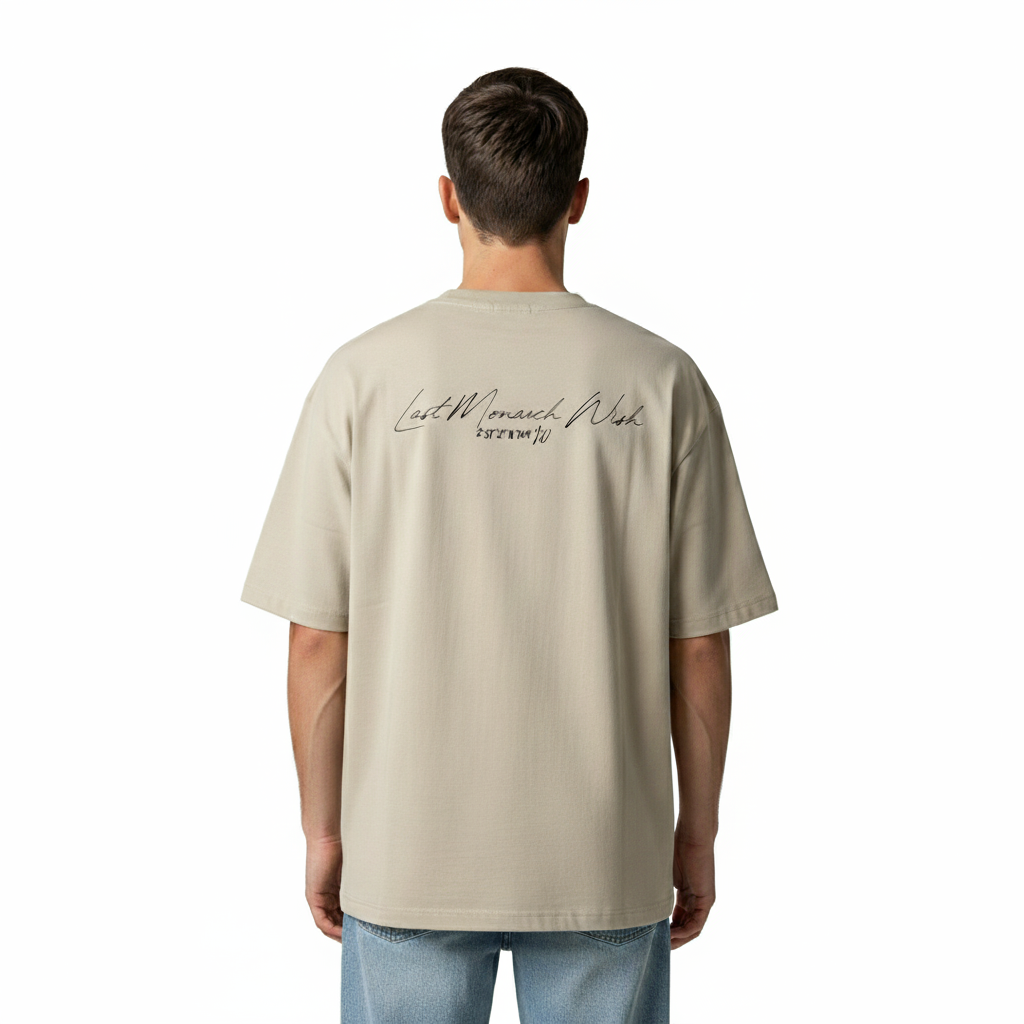 Camiseta Monarch Wish (Beige)