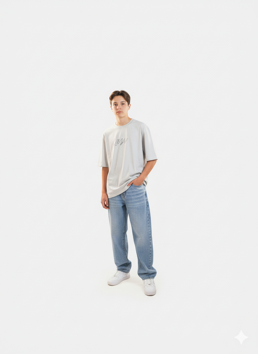 Jean Baggy Fit Azul
